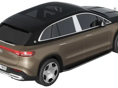 Mercedes-Benz EQS SUV Maybach 3D model