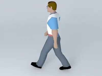 CEO person model NEG Free 3D model