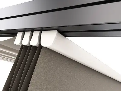 Motorized Pergola 5 3D model