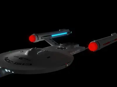 Arcturus Class Cruiser Free 3D model
