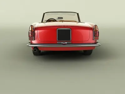 Alfa Romeo 2600 Touring Spider 3D model