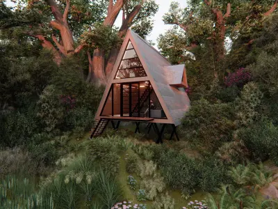DESAIN VILLA 3D model