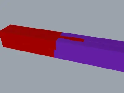 koshikake-kamatsugi Low-poly 3D model