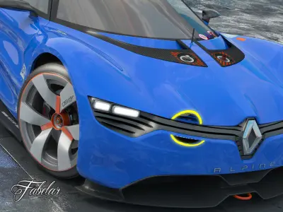 Renault concept vol 1 3D model