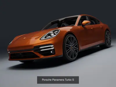 Ultimate Porsche Collection  Detailed Interior 3D Car Pack