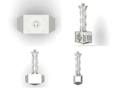 Pendant  od35 3D print model