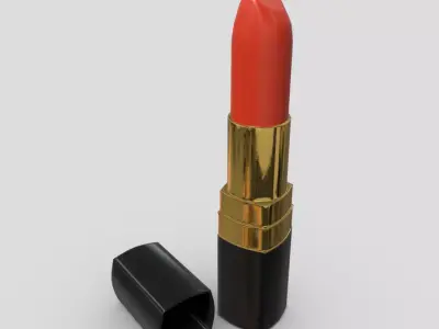 Lipstick Low-poly 3D model