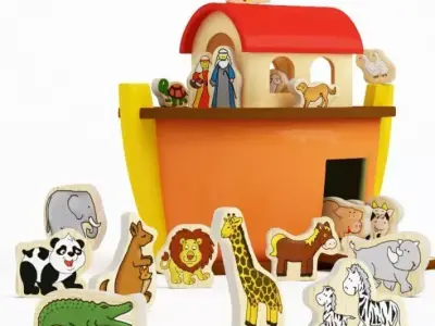 Toy Noah s Ark 3D model
