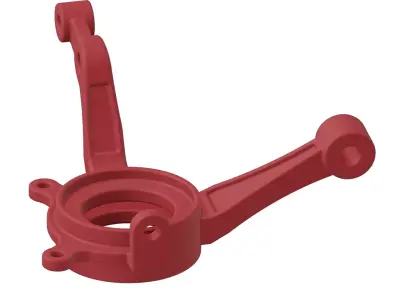 Plastic Vehicle Steering Knuckle Toy 3D model