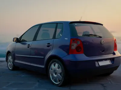 Polo Hatch Mk4 2001 3D model