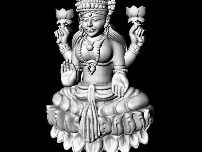 Laxmi Mata 3D print model