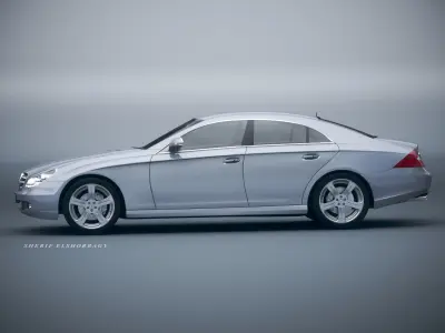 Mercedes Benz CLS500 3D model