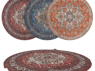 Rugs No 977 Low-poly 3D model