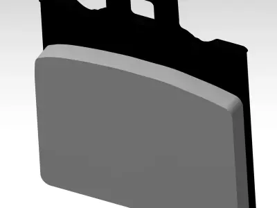 Vespa Brake pad 3D print model