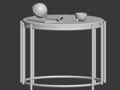 John Lewis Akani Table Lamp 3D model