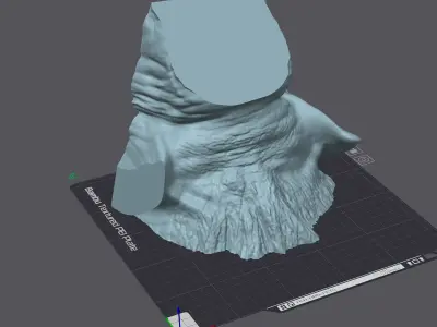 Elephant Wall Decoration Medium 3D Print Model 3D print model