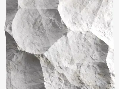 353-RockPanel sandstone wall art 3D model