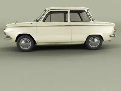 NSU Prinz 3D model
