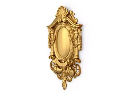 carved classic decorative ornament cnc 3d printing stl 65 3D model purchase