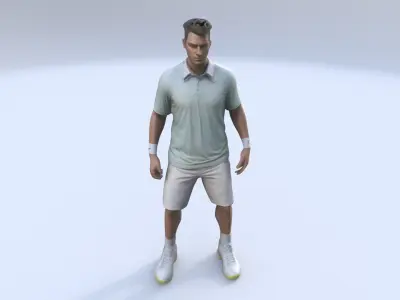 Tennis 3D model