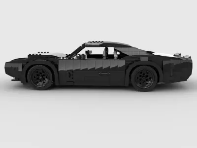 LEGO TOY sports car racing car sedan car 3D model