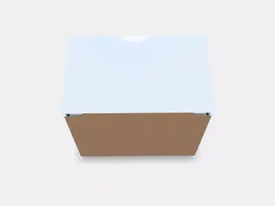 MALM Chest of 3 drawers 3 Low-poly 3D model