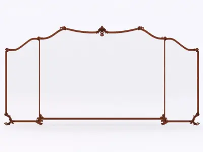 classical big mirror 3D model