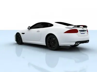 Jaguar XKR-S 2011 3D model