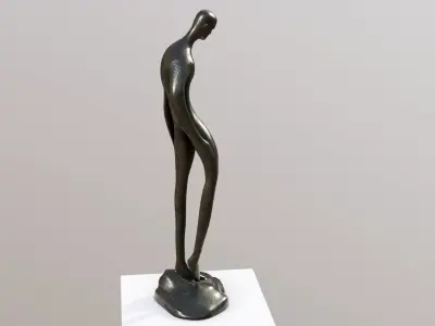 Sculptures Low-poly 3D model