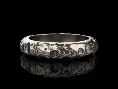 moon ring model 823  3D print model