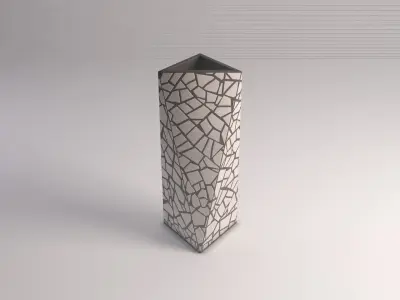 CERAMIC VASE---Inlaid 3D model