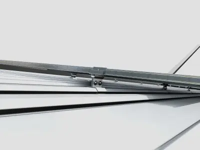 Rooftop Solar Systems Type-1 3D model