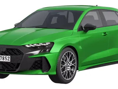 Audi RS3 Sportback 2025 3D model