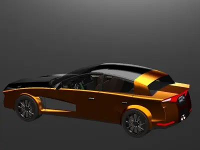 Sporty Compact  3D model