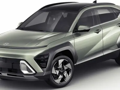 Hyundai Kona 2024 3D model