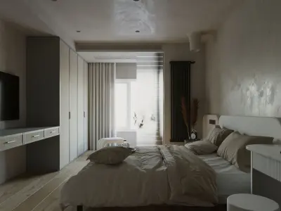  Bedroom interior 49 3D model