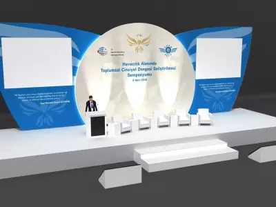 Session Special Stage 095 3D model