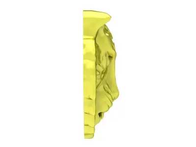 Tiger Head Pendant for Jewelry 3D Model  4012 3D print model