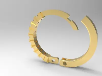 Nose Piercing 3D print model