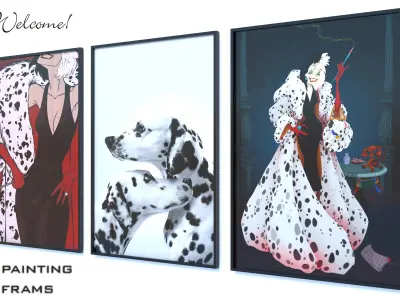 Disney frame  3D model purchase