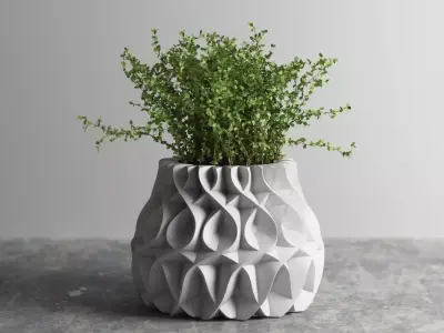 vase 3d print 561 3D print model