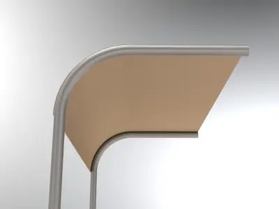 Parking Pergola Free 3D model