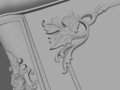 cupboard sideboard 3D model