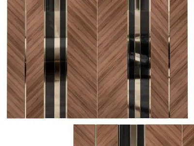 Decor door 3D model