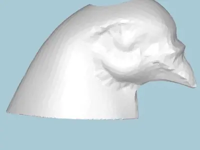 MakeIT Dove Vase Or Planter 3D Model 3D model