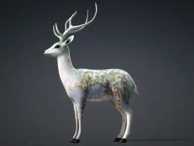 Deer-C5 3D model