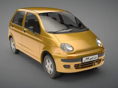 Daewoo Matiz 3D model