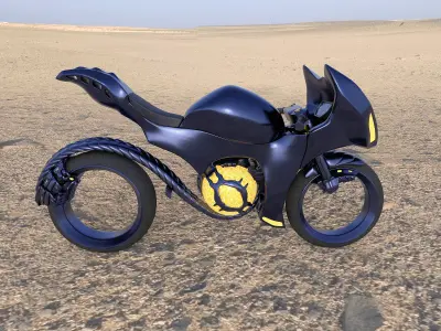 Dragon Bike 3D model