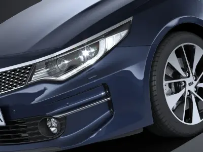 Kia Optima Sportswagon 2017 3D model