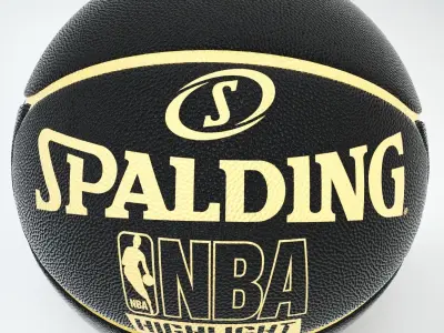Basketball ball Low-poly 3D model 12